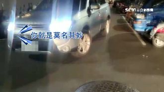 左轉險擦撞　鄰居巷弄再相遇爆口角