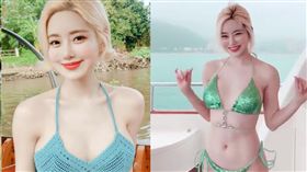 Dj Soda外型甜美身材火辣，不吝於「慷慨捐軀」。（圖／翻攝自deejaysoda IG）