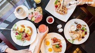 最狂早餐吃到飽！8套主餐無限續點