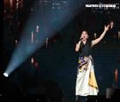 高音天后丁噹擔任趙傳演唱會嘉賓，雙世代小小鳥對尬，挑戰觀眾耳膜。（記者邱榮吉/攝影）