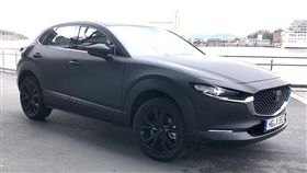 ▲Mazda電動測試車（圖／翻攝electrek）