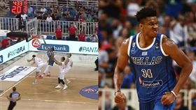 NBA／兇！字母哥快攻歐洲步暴扣
NBA,密爾瓦基公鹿,Giannis Antetokounmpo,希臘國家隊,FIBA
翻攝自推特
