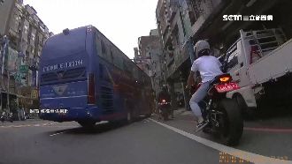 遊覽車遭控逼車！駕駛喊冤：騎士挑釁