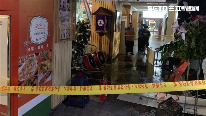 捷運出口驚傳火警　店內商品付之一炬