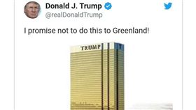 美國,川普,格陵蘭,保證,自嘲,推特
