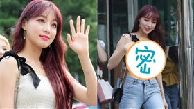 韓女團NATURE Saebom（새붐） 走光 圖/韓網