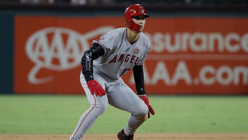 美職／大谷翔平　11秒跑出三壘安打