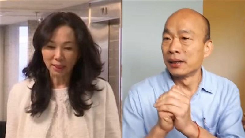 李佳芬代夫訪美？韓國瑜親口這樣說…