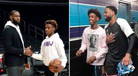 NBA／詹、韋兒聯手！校隊痛電中國
Sierra Canyon,LeBron James,Dwyane Wade,Bronny James,Zaire Wade
翻攝自推特
