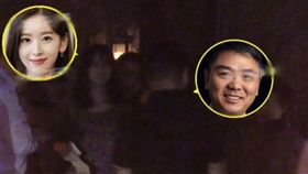 奶茶妹在老公劉強東身陷性侵醜聞後首度同框現身。（圖／翻攝自會火微博）