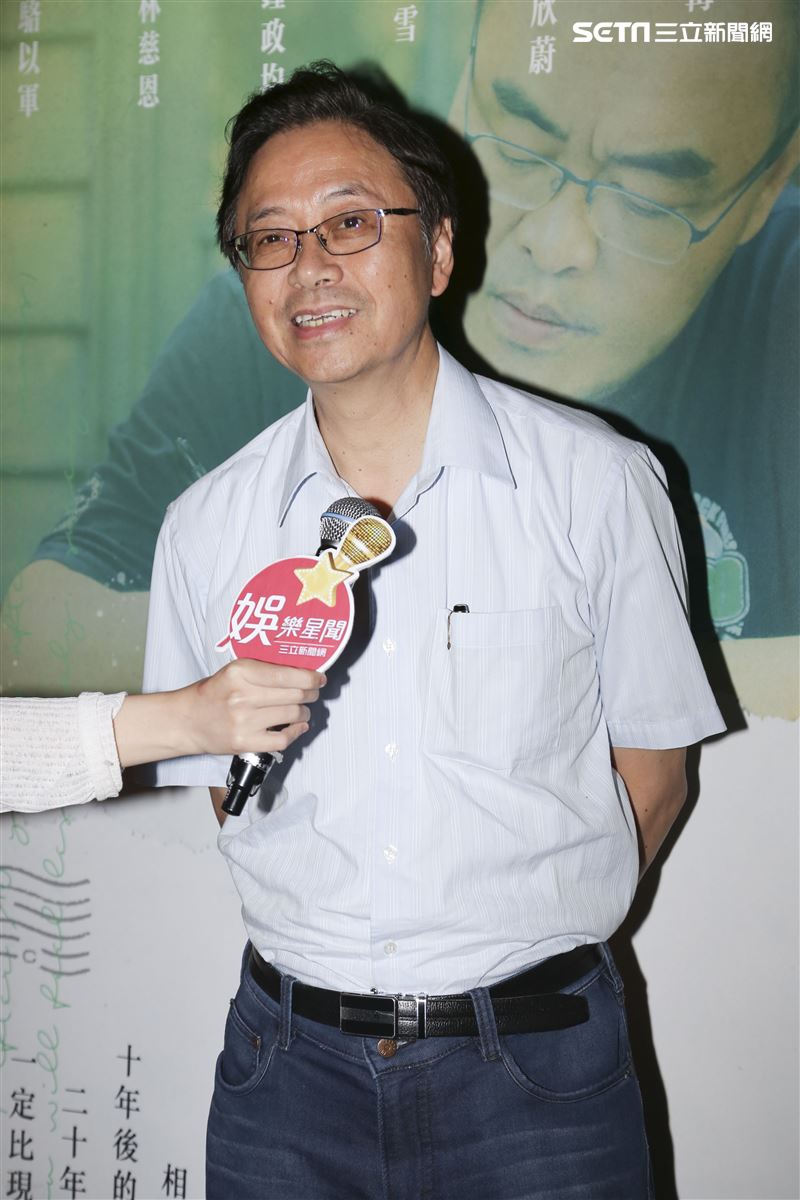 《致親愛的孤獨者》媒體特映會，張善政接受訪問。（圖／記者林士傑攝影）