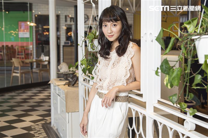 《致親愛的孤獨者》主演張寗接受三立新聞網專訪。（圖／記者林士傑攝影）