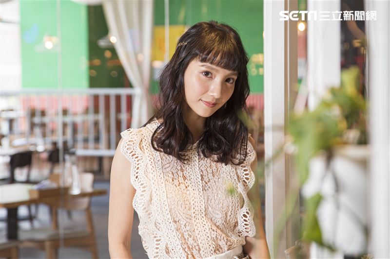 《致親愛的孤獨者》主演張寗接受三立新聞網專訪。（圖／記者林士傑攝影）