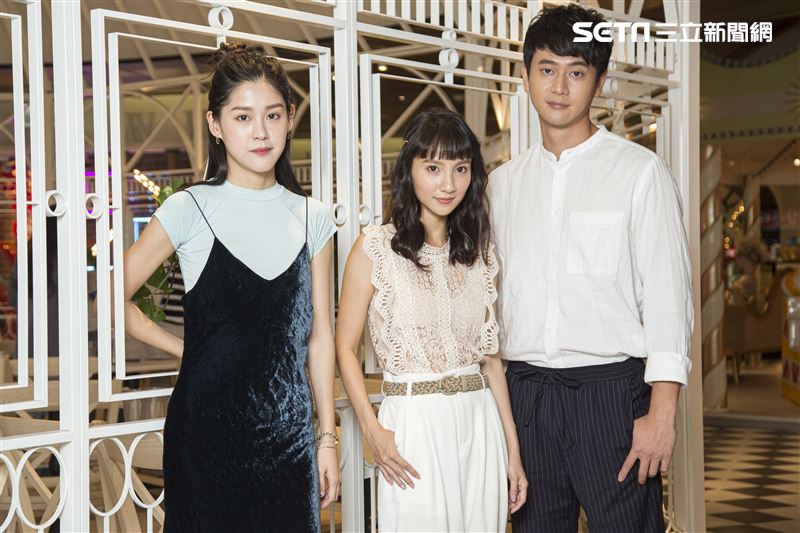《致親愛的孤獨者》主演劉冠廷、張寗、李聿安接受三立新聞網專訪。（圖／記者林士傑攝影）