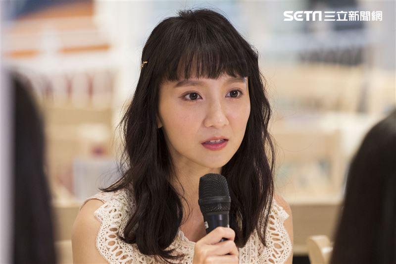 《致親愛的孤獨者》主演張寗接受三立新聞網專訪。（圖／記者林士傑攝影）