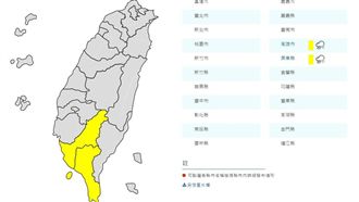 高屏雨不停!氣象局續發大雨特報