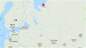 俄國,飛彈測試,爆炸,謎團,蒲亭(圖/取自Google地圖google.com.tw/maps)