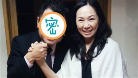 李佳芬,牽手,韓國瑜,陳揮文（圖／翻攝自飛碟晚餐陳揮文時間臉書）