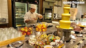 君悅凱菲屋蔬食料理。（圖／記者蔡佩蓉攝影）