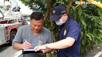 二甲苯槽車撞工廠　3小時灌救終撲滅