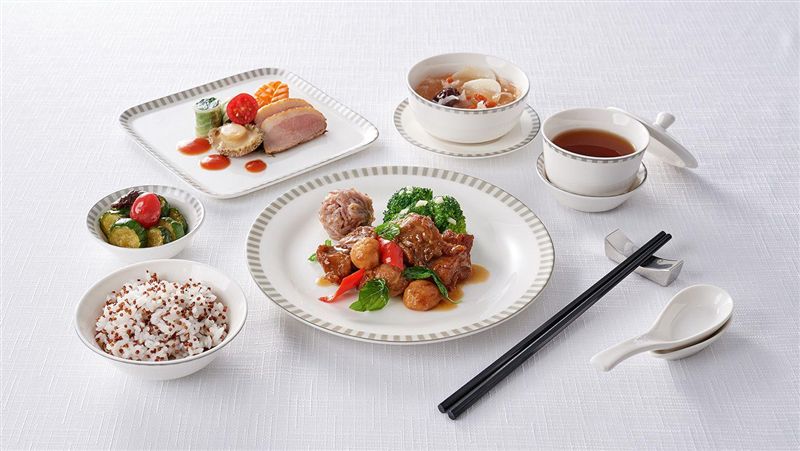新加坡航空食全味美 台菜高空飄香
