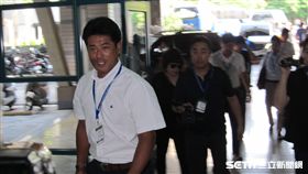 ▲日本隊監督稻葉篤紀團隊走訪新莊球場。（圖／記者蕭保祥攝影）