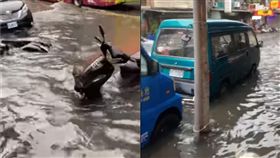 淹水警戒,台北,社子（圖／翻攝自我是社子人）