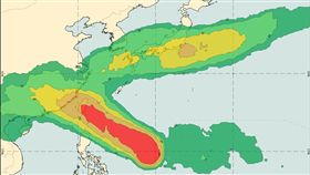 輕颱白鹿直撲台灣？關鍵2重點曝光（臉書粉絲團「天氣風險WeatherRisk」）
