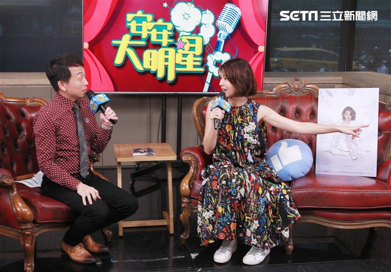 曾沛慈安安大明星。（記者邱榮吉/攝影）