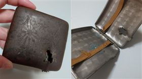 生鏽鐵菸盒祖父傳家之寶（圖／翻攝自mugi推特）