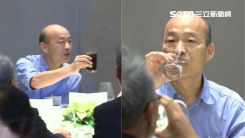 韓國瑜受邀美商會演講改喝這一杯…