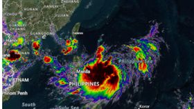 白鹿颱風路徑圖
圖翻攝自accuweather