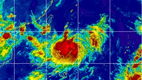 白鹿侵台／暴風圈侵襲機率曝光　賈新興：路線從台灣頭到尾 圖翻攝自台灣颱風資訊中心