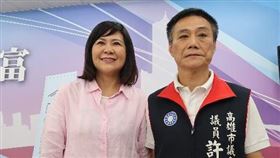 高雄市,許崑源,眼中風,復原,模糊(圖/中央社)