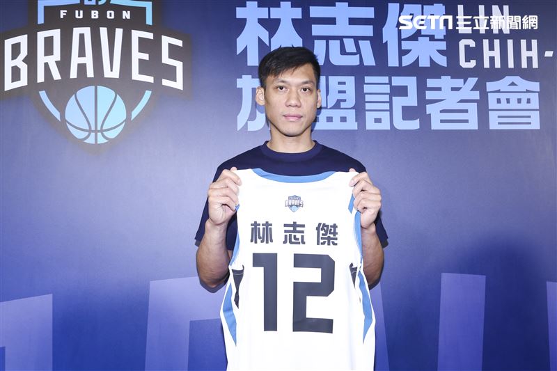 「野獸」林志傑重磅回歸台灣籃壇並加盟富邦勇士隊。（圖／記者林士傑攝影）