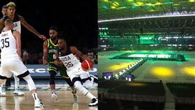 籃球／萬元買票看美國隊…慘坐塑膠椅
FIBA世界盃,美國男籃,夢幻隊,Gregg Popovich,澳洲
翻攝自推特