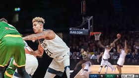 籃球／內奸是你？庫茲馬竟幫澳洲得分
籃球,FIBA世界盃,Kyle Kuzma,Ben Simmons,亞馬遜雨林
翻攝自推特