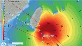 白鹿明影響最劇（圖／國家災害防救科技中心）