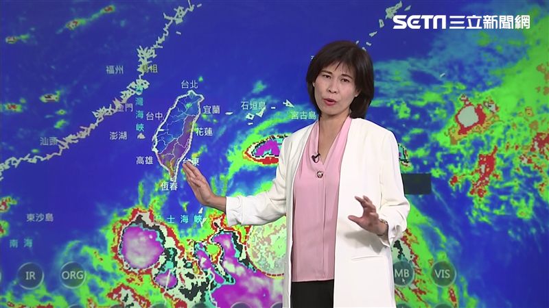白鹿衝台灣尾　氣象局：非北部就沒事