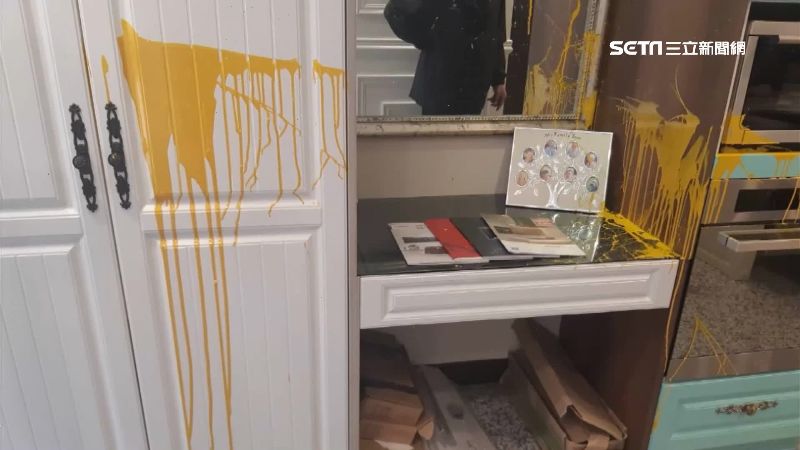 疑尋仇找錯人！家具行衰遭潑漆、砸店
