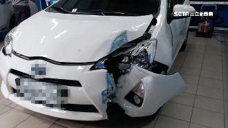 進廠保養車撞毀！維修廠坦承技師疏失