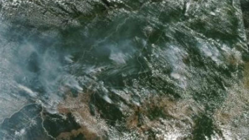 「地球之肺」濃煙　連太空都看的見