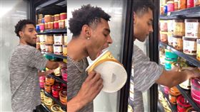 冰淇淋,拘捕,業配,網紅,行為,Blue Bell,美國,人氣,點閱率　圖／翻攝自推特