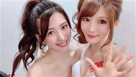 AV女優山岸逢花現身「TRE台北國際成人展」/山上悠亞。IG