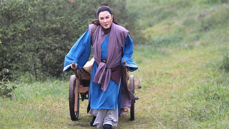 為歌仔戲豁出去！她慘被眾人丟草唾棄