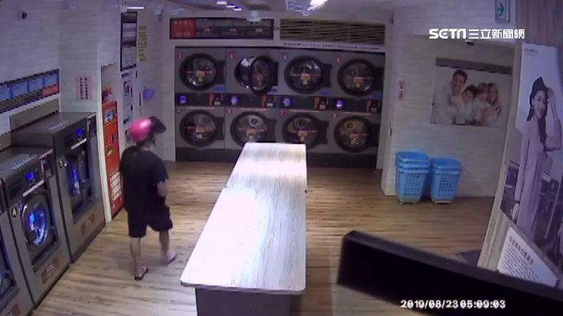 賊到洗衣店場勘　趁夜撬兌幣機偷2萬