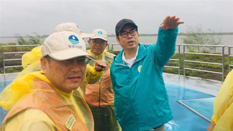 韓為颱風取消造勢　陳其邁這麼說