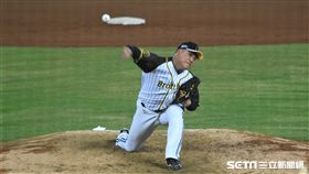 ▲ 中信兄弟先發投手廖乙忠。（圖／記者王怡翔攝影）