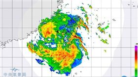 白鹿颱風20:30路徑（圖／氣象局）