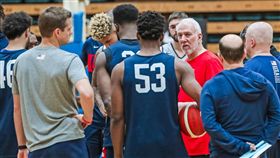 Gregg Popovich,美國男籃,美國隊。（圖／翻攝自美國男籃官方推特）